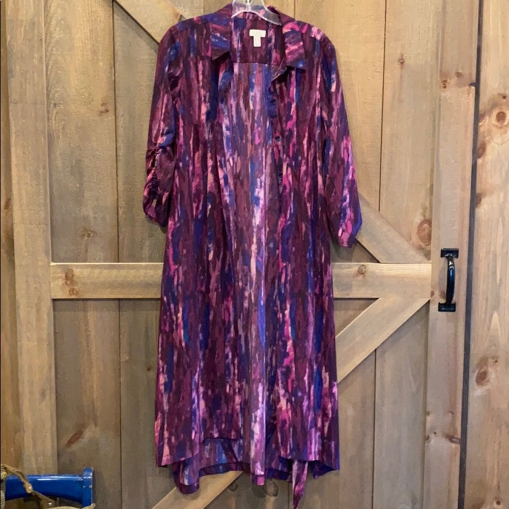LOGO Button Dress/shirt